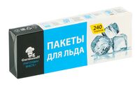 Набор пакетов для льда "Gurmanoff" (240 кубиков)