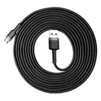 Кабель Baseus Cafule Cable USB - Micro USB (3 м; серо-чёрный)