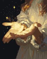 Картина по номерам с золотыми красками "Волшебство" (400х500 мм)