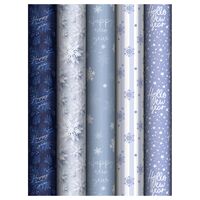 Бумага упаковочная "Snowfall" (70х100 см)