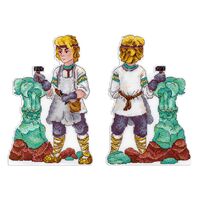 Набор для вышивания на пластиковой канве "Данила мастер" (130х190 мм)