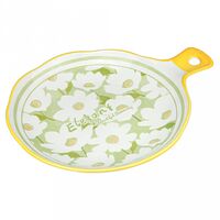 Блюдо фарфоровое "Лесная фея" (198х254х30 мм)