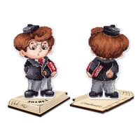 Набор для вышивания на пластиковой канве "Знайка с подставкой" (70х120 мм)