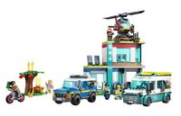 LEGO City "Центр управления спасательным транспортом"