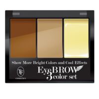 Тени для бровей "Eyebrow 3 Color Set" тон: 101, коричневый