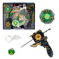 Игровой набор "Волчок Суприм. Cyan Spout. Неоновый смерч"