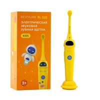 Детская электрическая зубная щетка Revyline RL 020 (жёлтая)