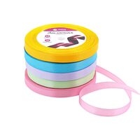 Набор декоративных лент "Весенний микс" (1 см; 23 м; 5 шт.)