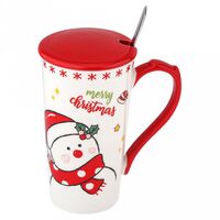 Кружка "Снеговик" (белый)