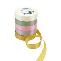 Набор декоративных лент "Весенний микс" (2 см; 23 м; 5 шт.)