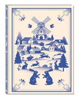 Блокнот "Жили-были. Гжель. Зайчики" (А5)