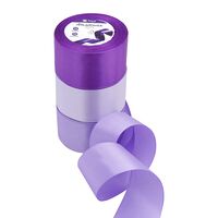 Набор декоративных лент "Фиолетовый микс" (5 см; 23 м; 3 шт.)