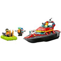 LEGO City "Пожарная спасательная лодка"
