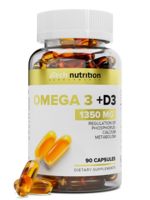 Комплекс витаминов и минералов "Omega 3 + D3" (90 капсул)