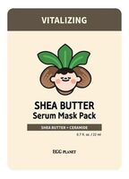 Тканевая маска для лица "Egg Planet Shea Butter serum mask pack" (22 мл)