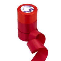 Набор декоративных лент "Красный микс" (5 см; 23 м; 3 шт.)