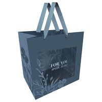 Пакет бумажный подарочный "Elegent" (23х18х10 см)