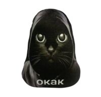 Мягкая игрушка "Кот мем Окак" (22 см)