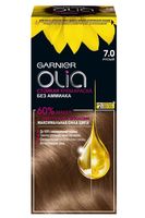 Крем-краска для волос "Garnier Olia" тон: 7.0, русый