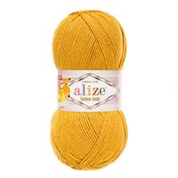Пряжа "Cotton Gold №2" (100 г; 330 м; горчичный)