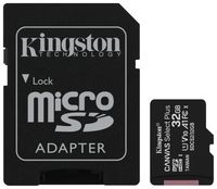 Карта памяти microSDHC 32GB Kingston SDCS2 (с адаптером)