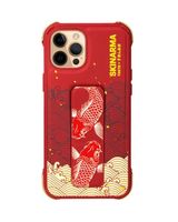 Чехол Skinarma Nami для iPhone 12/12 Pro (красный блистер)