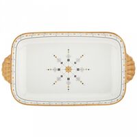 Блюдо фарфоровое "Алдан" (320х176х40 мм)