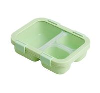 Ланч-бокс "Прозрачный" (зеленый)