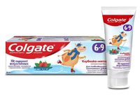 Зубная паста детская "Клубника-мята с фторидом" (60 мл)