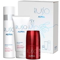Подарочный набор "Alpha Russo" (шампунь, гель для душа, дезодорант)