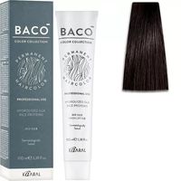 Крем-краска для волос "Baco" тон: 5.10, светлый каштан пепельный натуральный
