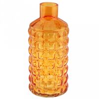 Ваза стеклянная "Альхес" (26,5 см; медовый)