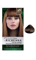 Крем-краска для волос с хной "Richenna" тон: light chestnut