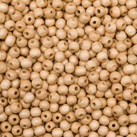 Бусины деревянные (10 мм; коричневый)