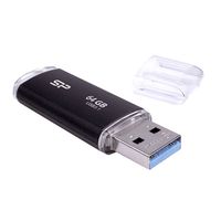 USB Flash Drive 64Gb Silicon Power Blaze – B02 (черный)