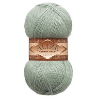 Пряжа "Angora Gold Simli №515" (100 г; 500 м; миндаль)
