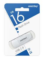 USB Flash Drive 16Gb Smartbuy Scout White