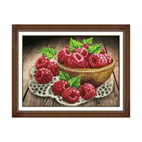 Набор для вышивания бисером "Ягодка малинка" (200х280 мм)