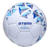 Мяч футбольный Atemi "Crystal" №5 (бело-сине-голубой)