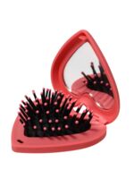 Расческа массажная для волос "С зеркалом. Сердце" (8 см)