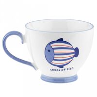 Кружка "Синий полосатик"