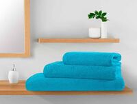 Полотенце махровое (40x70 см; бирюзовый)
