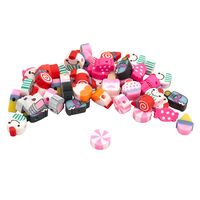 Бусины из полимерной глины "Сладости" (10 мм)