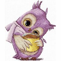 Набор для вышивания "Кофеманы. Сова" (110х150 мм)