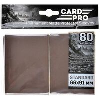 Протекторы "Card-Pro" (коричневые; 66x91 мм; 80 шт.)