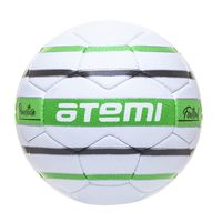 Мяч футбольный Atemi "Reaction" №3 (бело-зелёно-чёрный)