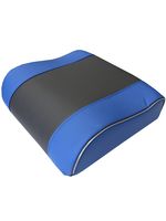 Накидка-подушка универсальная "Matex. Booster Line" (голубая с серым)