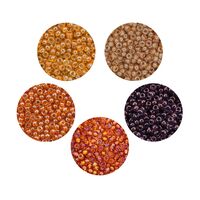 Набор бисера 10/0 "Preciosa №066" (5 цветов)