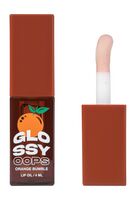 Масло для губ "Glossy oops" тон: 02, полупрозрачный коричневый