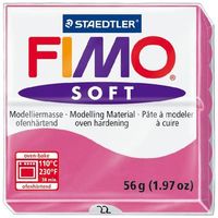 Глина полимерная "FIMO Soft" (малиновый; 56 г)
